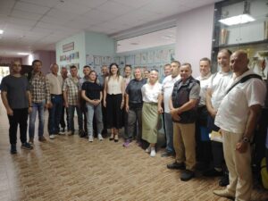 Руководитель физического воспитания Куприенко Е.В. и преподаватель физической культуры Мельниченко И.А. приняли участие в августовской секции в г.Гомеле на базе учреждения образования «Гомельский государственный колледж дизайна и компьютерной графики»