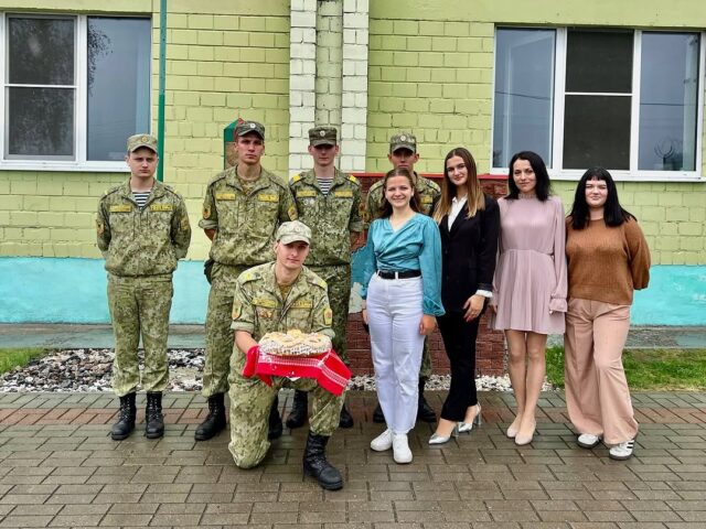 Поездка на пограничную заставу «Дзержинск» в Лельчицком районе.