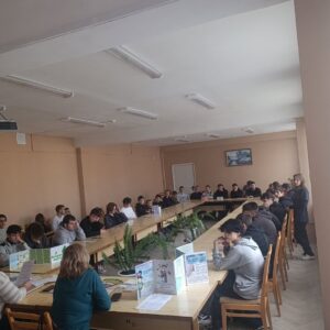 Встреча учащихся группы номер 9 и 11 со специалистами РЦГЭ