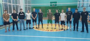 Матчевая встреча по волейболу среди команд УО Калинковичского государственного колледжа мелиорации и УО Речицкого государственного Аграрного колледжа