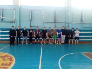 Матчевая встреча по волейболу