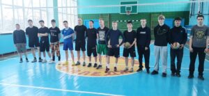 Матчевая встреча по волейболу